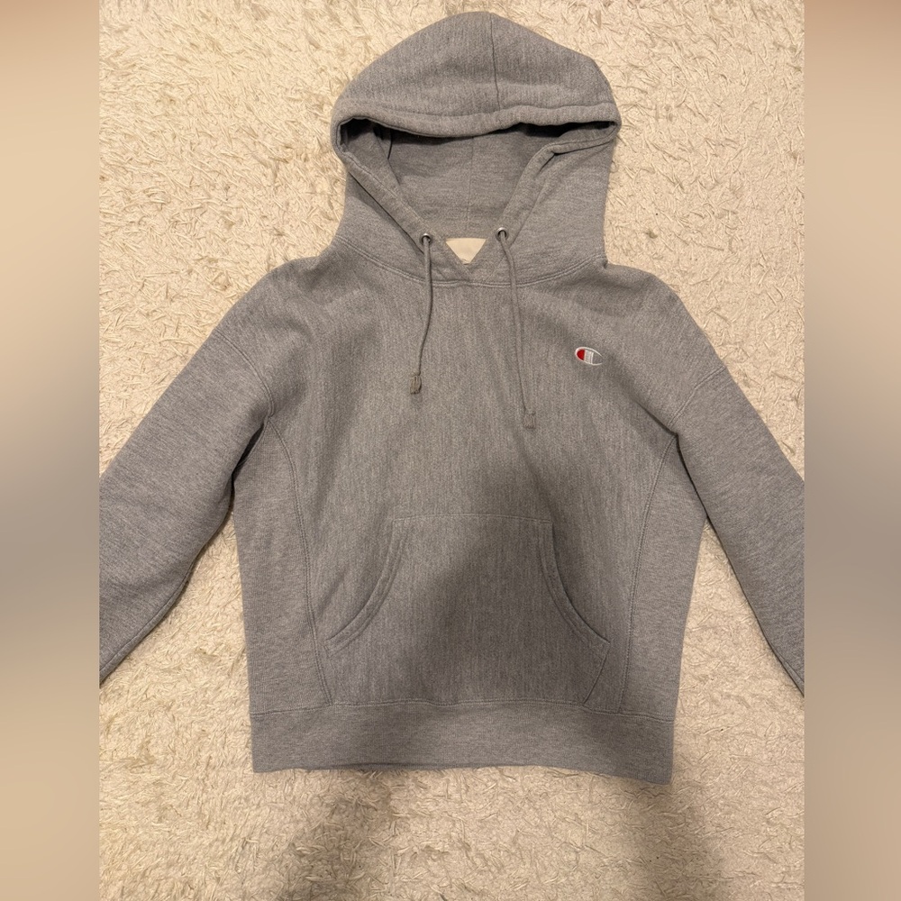 Champion Heather Gray Women's Pullover Hoodie